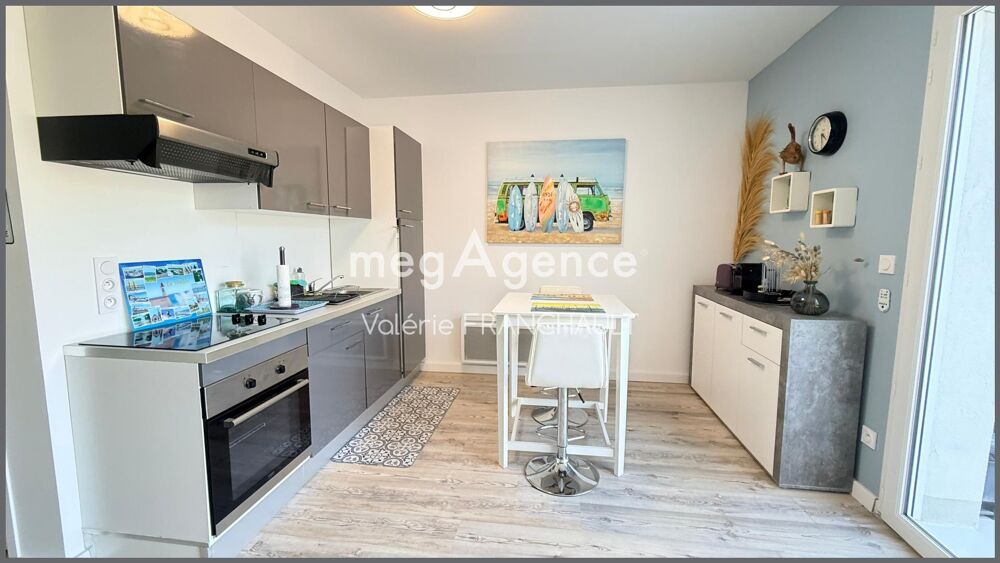 Vente Appartement Studio cabine avec terrasse de 15 m², piscine chauffée, au cœur de la forêt de Longeville sur mer. La tranche-sur-mer