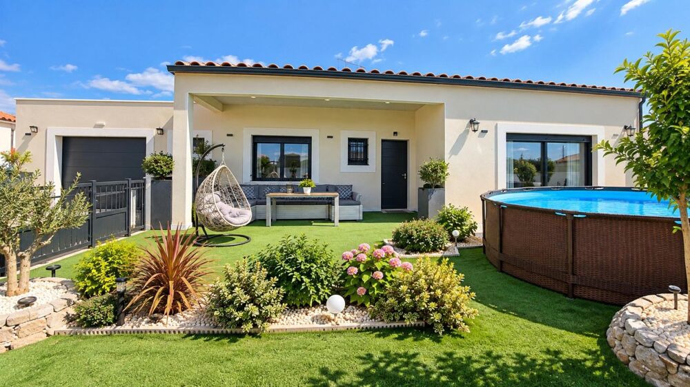 Vente Maison GINESTAS – Villa contemporaine de plain-pied Ginestas