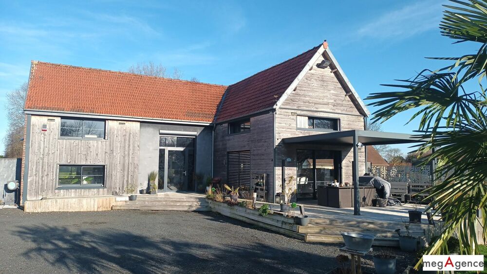 Vente Maison Doudelainville : Loft 145m², 2 Chb, 1840m² Doudelainville