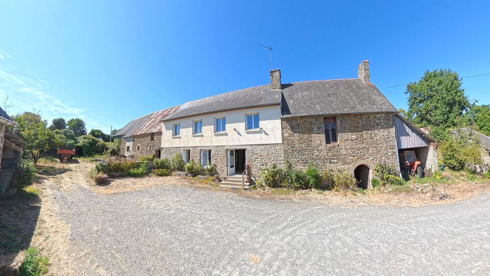 Grand corps de ferme, grande parcelle de 9800 m2