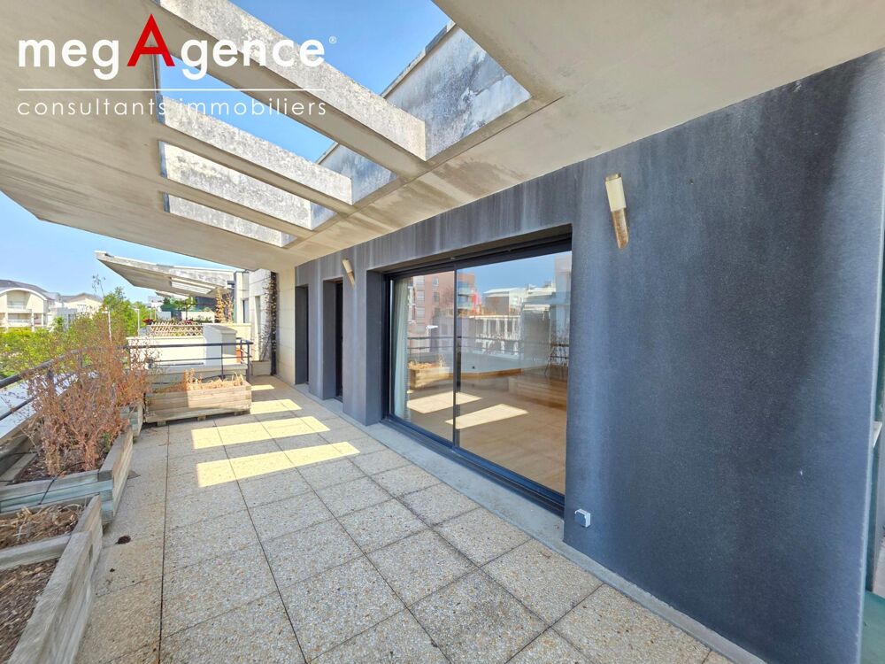 CAEN MÉMORIAL  DUPLEX DERNIER ÉTAGE  127 M²  TERRASSE EXCEPTIONNELLE DE 50 M²