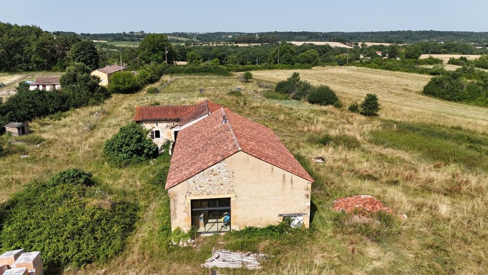 Vente Maison Projet de vie unique : Corps de ferme revisité sur 1 hectare Beaumontois en périgord