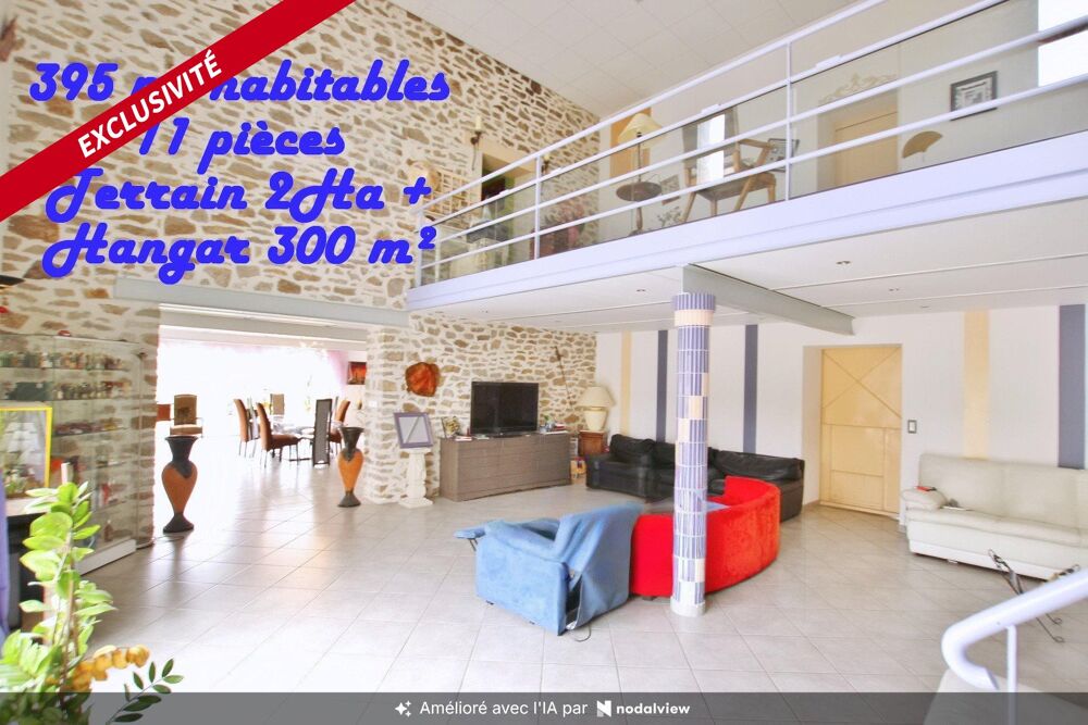 Vente Maison MAISON ATYPIQUE SUR UN TERRAIN DE 2 Ha 19a 33ca Longué-jumelles