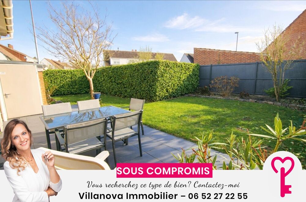 Vente Maison Maison semi-individuelle au calme absolu - 3 chambres - jardin Sud - garage Baisieux