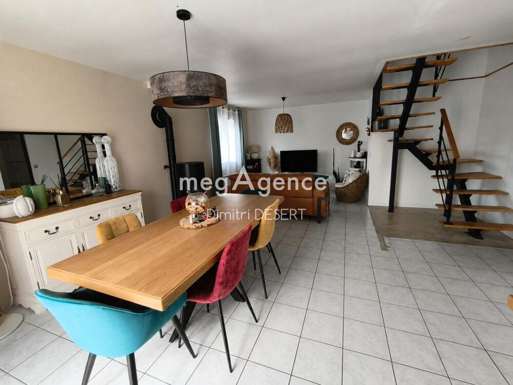 Maison de 106.2m², vie de plain-pied, 4 chambres