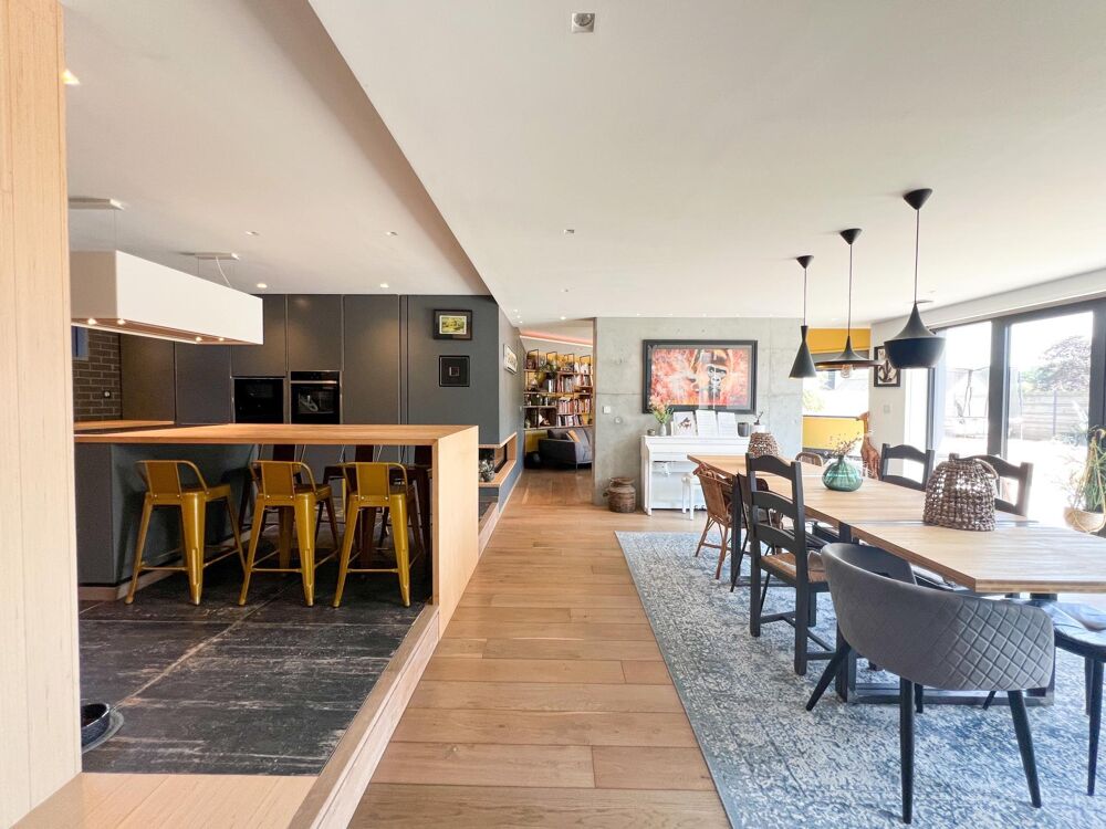 Vente Maison Maison en ossature bois contemporaine 4 chambres Nouainville