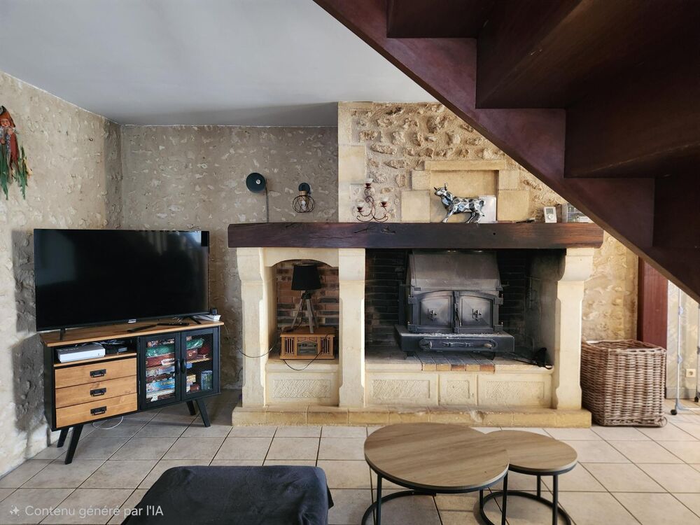 Maison en pierre de 4 pièces,120 m2