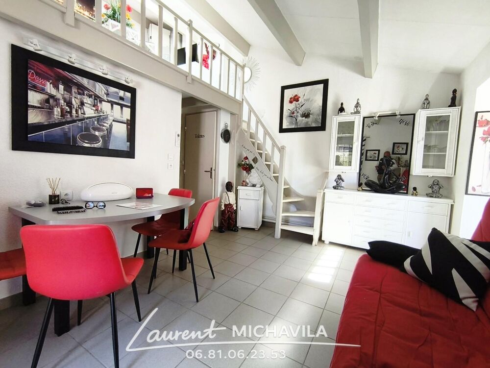PORTIRAGNES-PLAGE  À 100 M DE LA MER  VILLA MEUBLÉE libre 09/2026