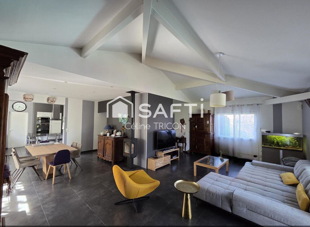 Vente Maison Ludon – Maison 169m², 5 ch, piscine, garage, sans vis-à-vis Ludon-medoc
