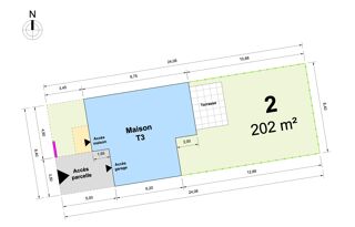  Maison � vendre 4 pi�ces 70 m�