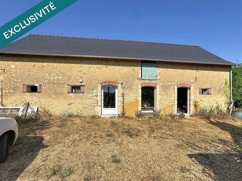   Maison avec grande dépendance en pierres sur 4 hectares - 72430 Chantenay- Villedieu Maison - 3 pièce(s) - 60 m²