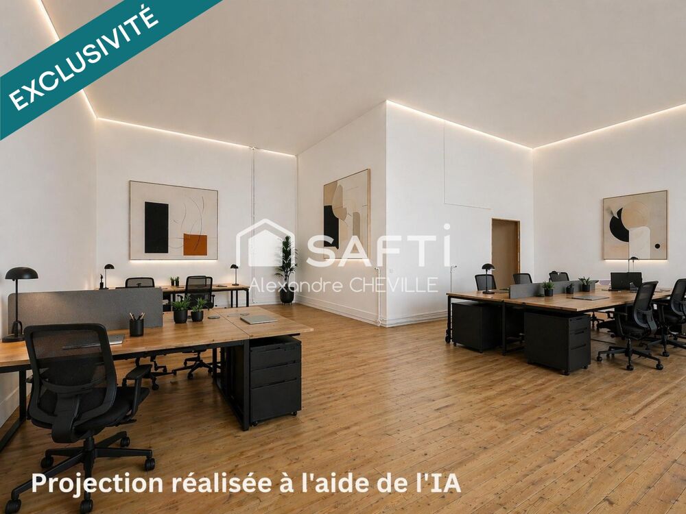 Investisseur Cusset : Plateau 100m² pour déficit