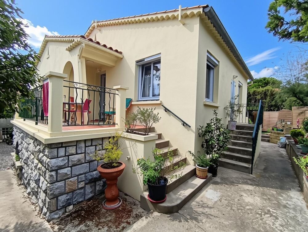 Vente Maison Ravissante maison individuelle 4 faces sur terrain arboré de 550m² avec sous sol complet de 100m² Carcassonne
