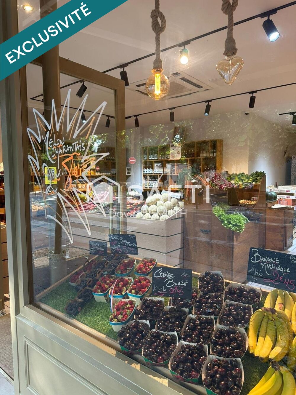   À VENDRE – FONDS DE COMMERCE FRUITS & LÉGUMES – LEVALLOIS-PERRET Levallois-perret