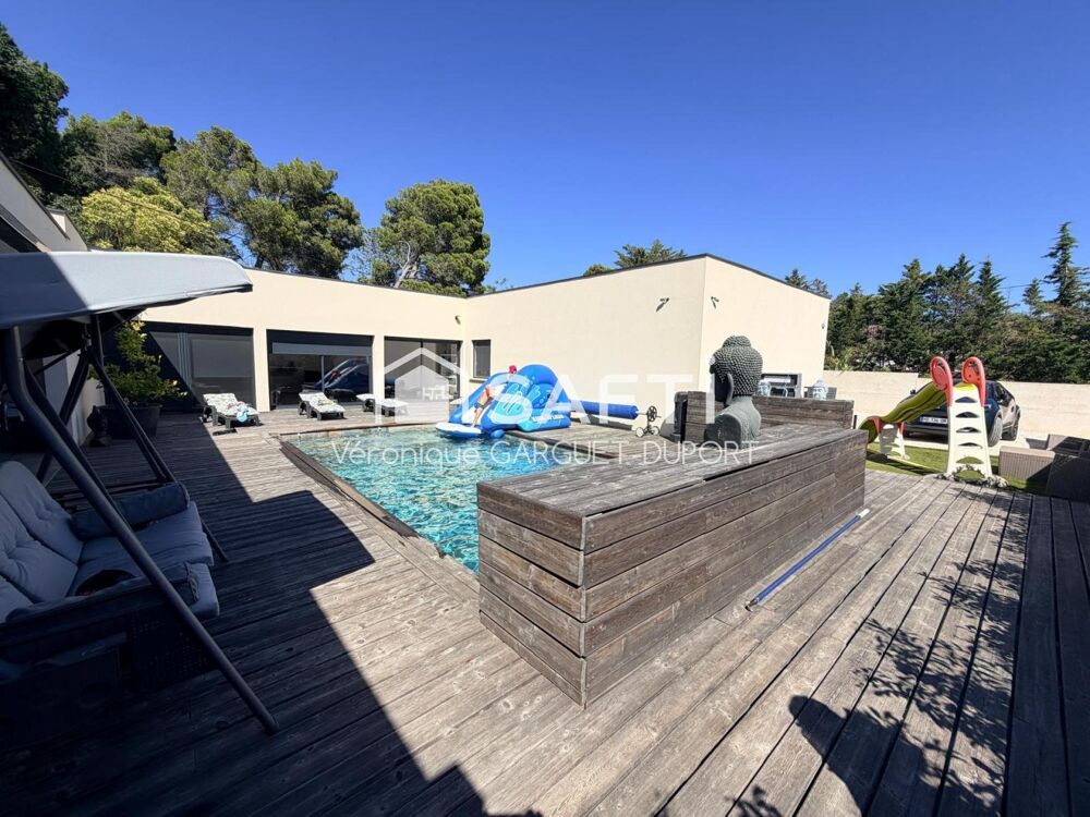 Vente Maison Villa contemporaine de plain-pied, 155m2, piscine ... Narbonne