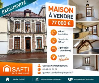  Maison à vendre 3 pièces 62 m²