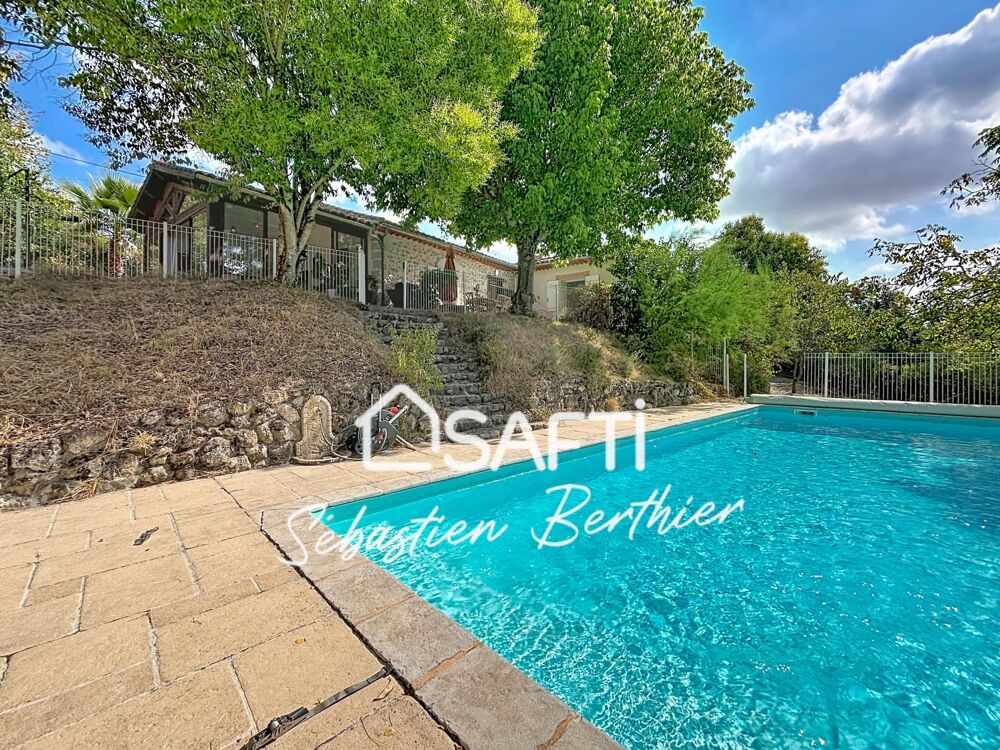 Vente Maison Longère familiale avec piscine 12 x 6 – 10 minutes de Lavaur – Terrain de 2 500 m² Roquevidal