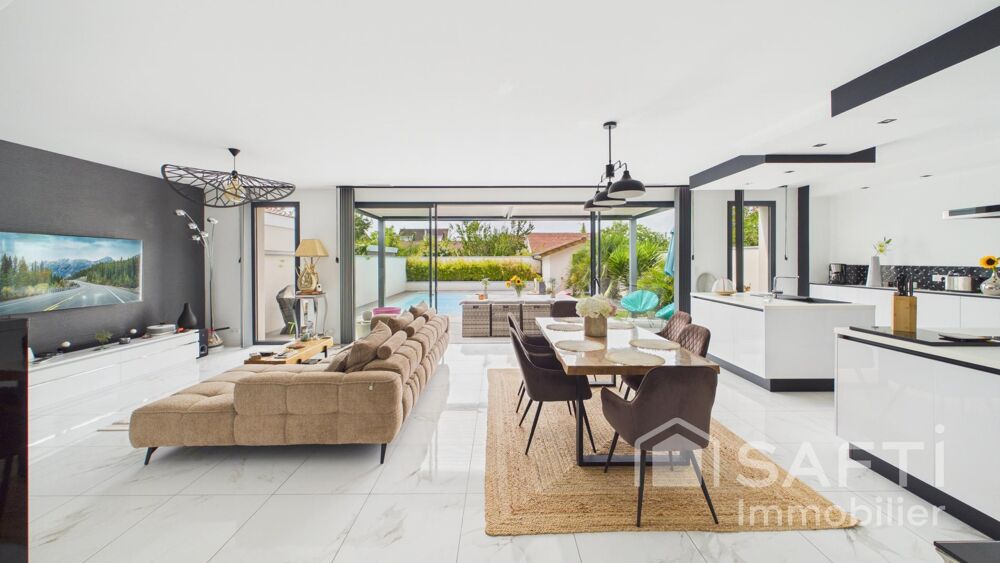 Maison contemporaine de 170 m2 - 4 chambres- Prestations haut de gamme, au calme d'une impasse