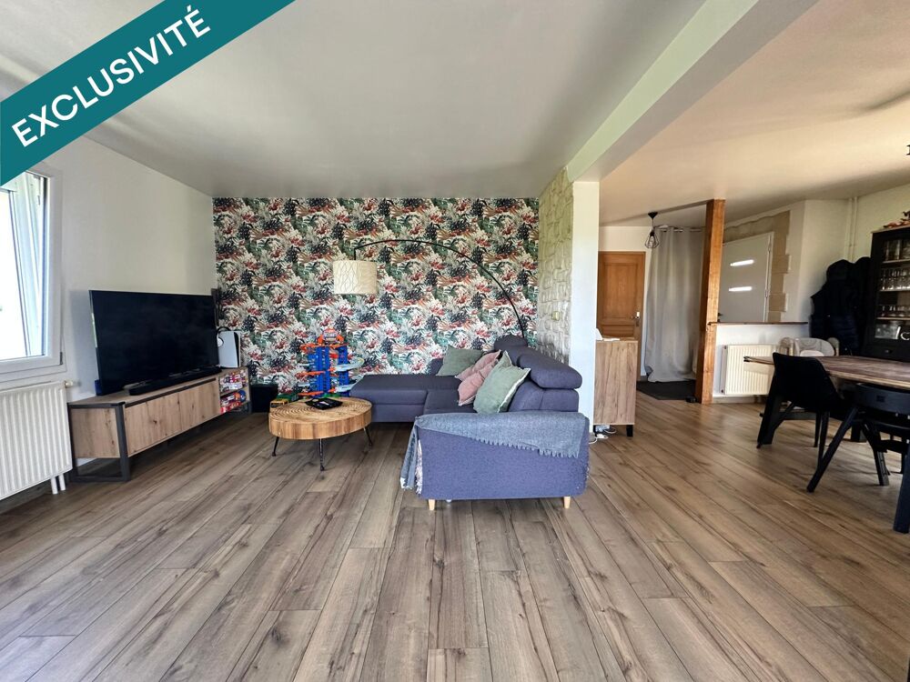 MAISON 130m² hab. 4 ch. Terrain piscinable 620m²