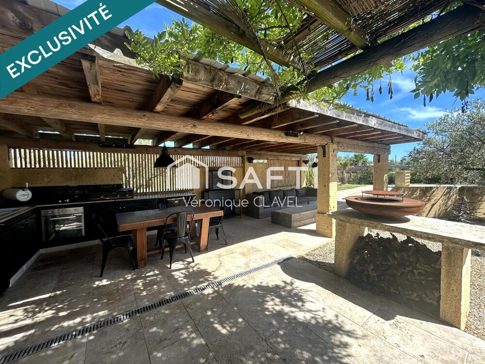 Superbe maison de Gardian de 110m2 sur un terrain de 3400m2 avec piscine
