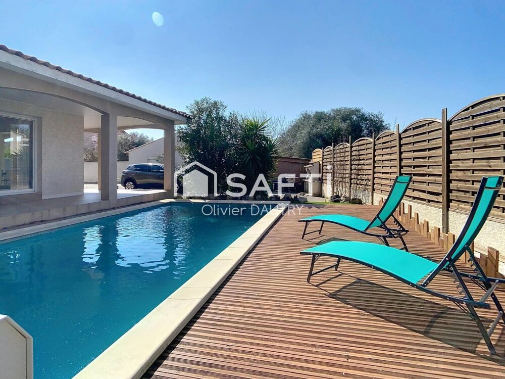 Vente Maison Villa de Plain-Pied avec Piscine + T2 Indpendant Pomerols