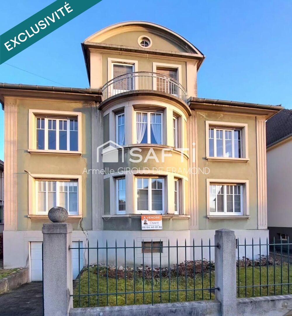 À Riedisheim, appartement rez-de-jardin rénové dans maison individuelle de caractère, 5 pièces 109 m² et 127 m2 en surface de ré