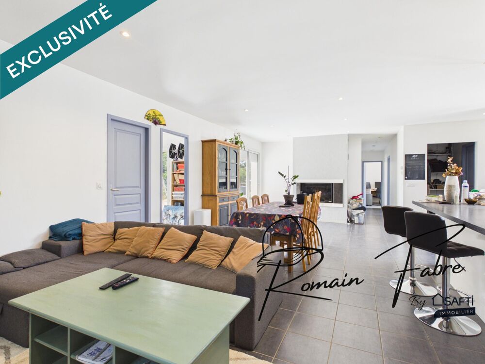 Vente Maison Maison contemporaine de 4 chambres avec très belle pièce de vie, très grand carport et terrain Cezac