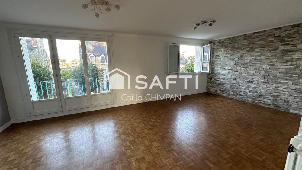 Vente Appartement T3 spatieux, immeuble sécurisé, proche gare Guingamp