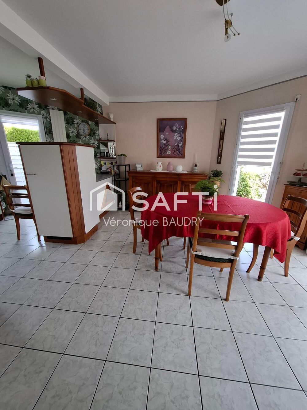 Vente Maison Maison 122 m² env- 3 chambres, bureau, garage double, sous sol. Noyal-sur-vilaine