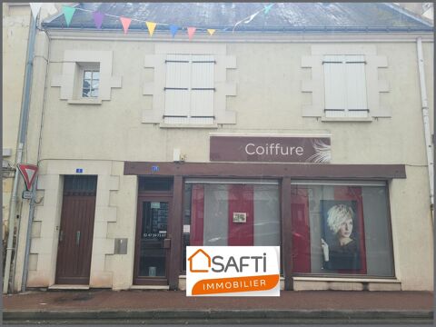 Double local commercial de centre-ville 900 37160 Descartes