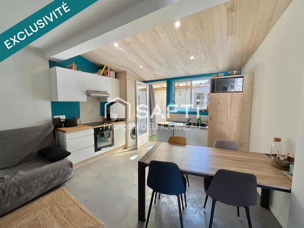 Maison de 30m2 situé à la chaume avec courette et local de stockage