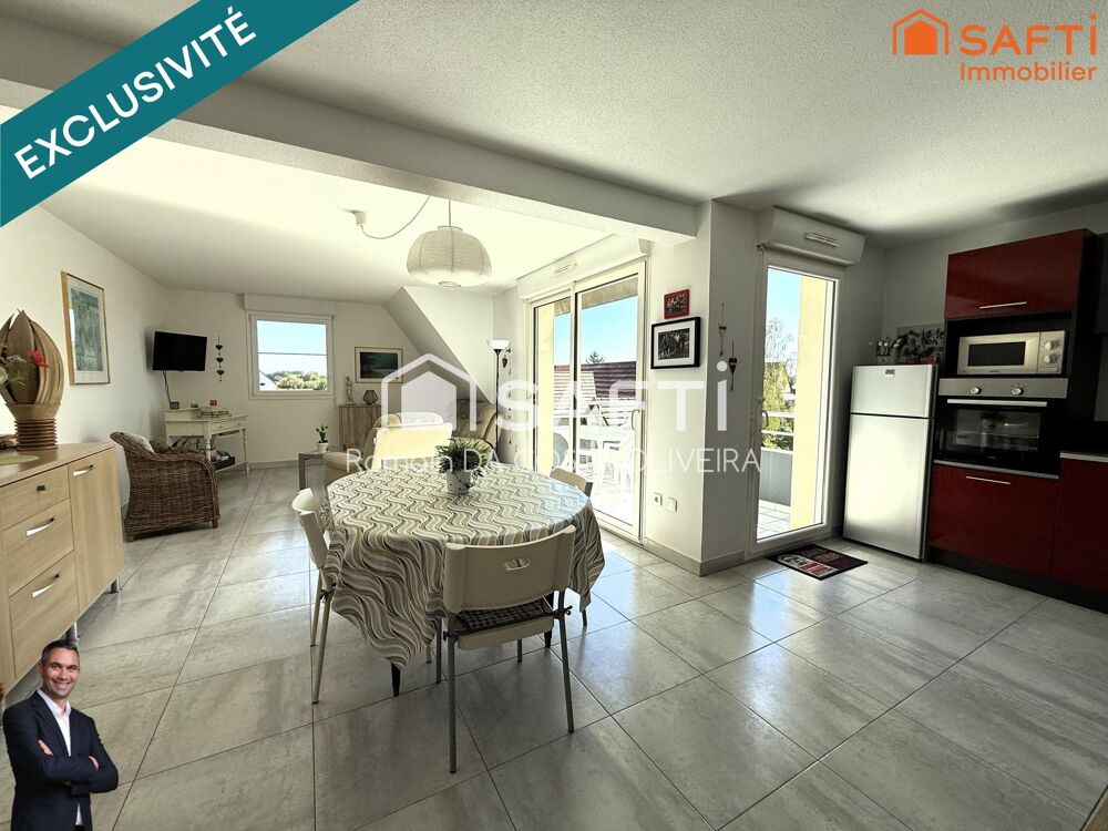 Vente Appartement Superbe appartement de 3 pièces disposant de deux terrasses et d'un garage ! Muttersholtz