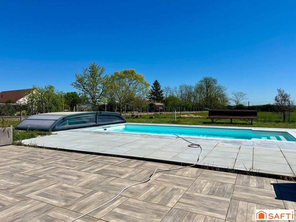 Maison récente avec 3 chambres et piscine !