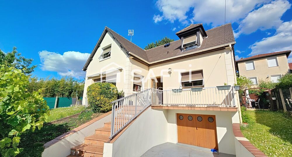 Vente Maison Pavillon 120 m² avec sous-sol total, RER E 10 min Gagny