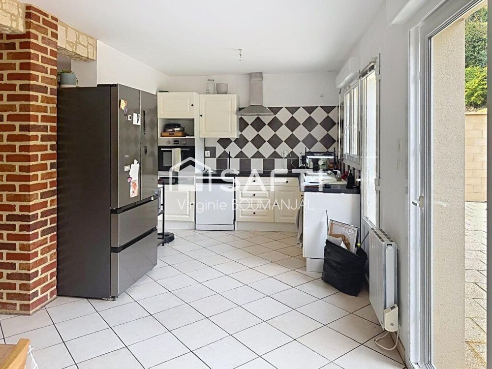 Vente Maison Pavillon jumelé 4 chambres, jardin et garage avec autonomie de plain-pied. Oissy