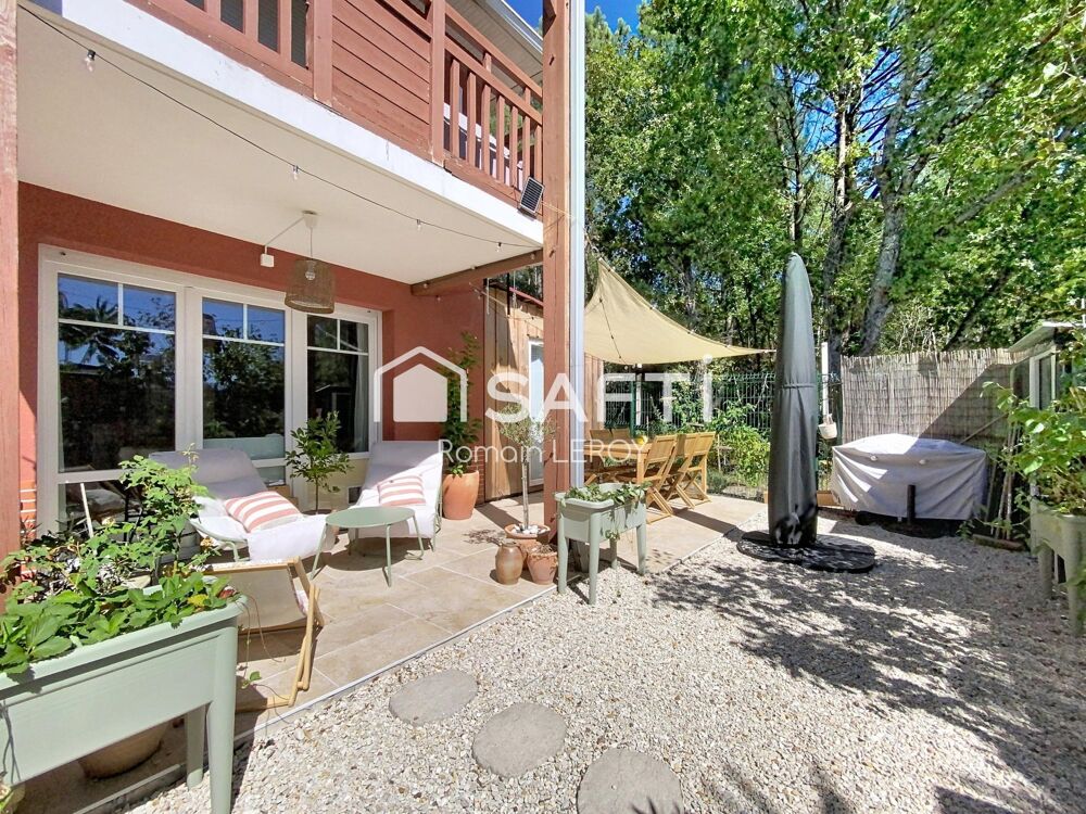 T3 coup de coeur avec terrasse couverte et jardin de 80 m² donnant sur la forêt !