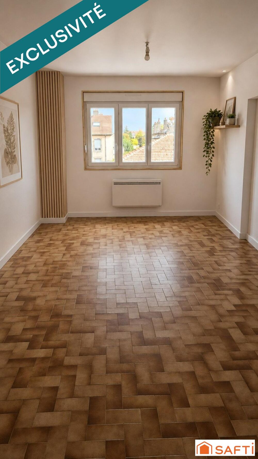 Vente Appartement ALERTE PÉPITE – 65 m² RÉNOVÉ – 2 CHAMBRES – 3? ÉTAGE – Luneville