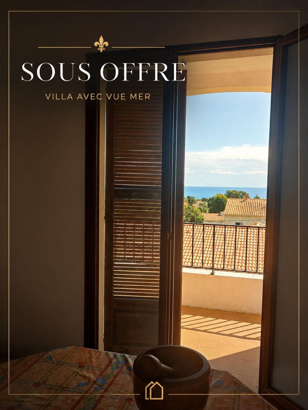 Vue mer, plage à pied, énorme potentiel !