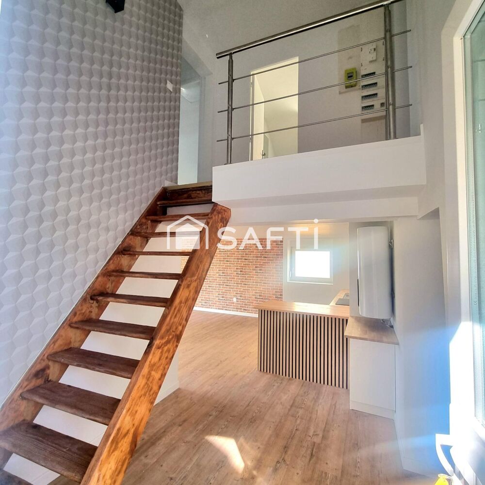 Très jolie maison refaite de 120m² avec jardin de 7 ares et grange de 90m² au calme à Walheim