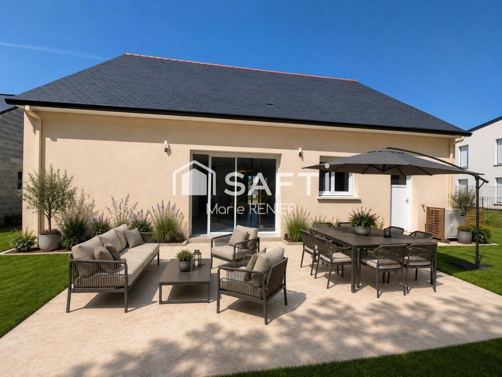 Maison neuve de plain-pied à Baugé Disponible immédiatement