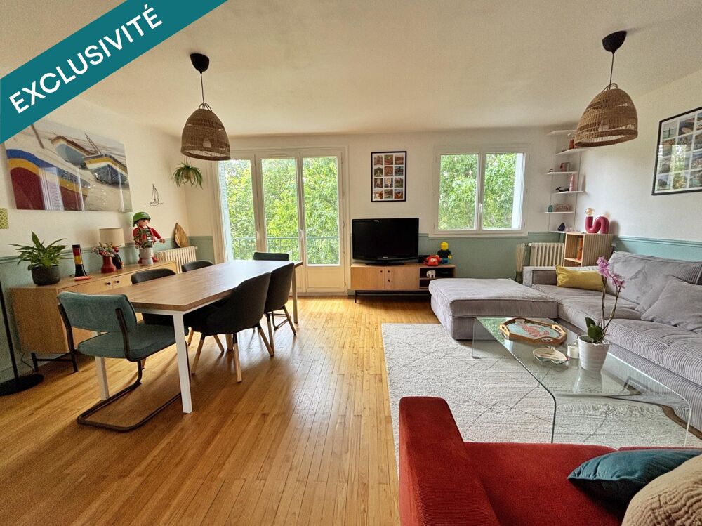 Vente Appartement T3 coup de coeur au calme dans résidence verdoyante Nantes