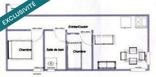  Appartement à vendre 3 pièces 38 m²