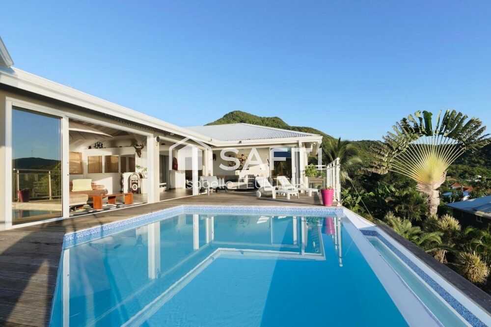 Villa exceptionnelle avec vue sur la mer des Caraïbes