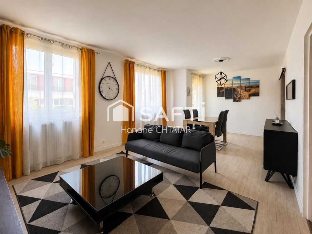 Location Appartement Charmant T3 meublé de 72 m² dans une résidence calme et arborée Gagny