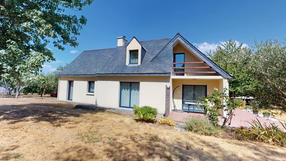 Vente Maison Maison avec vie de plain-pied, à moins de 5 minutes des plages et joli jardin de 1050 m². (visite virtuelle disponible) Clohars-carnoet