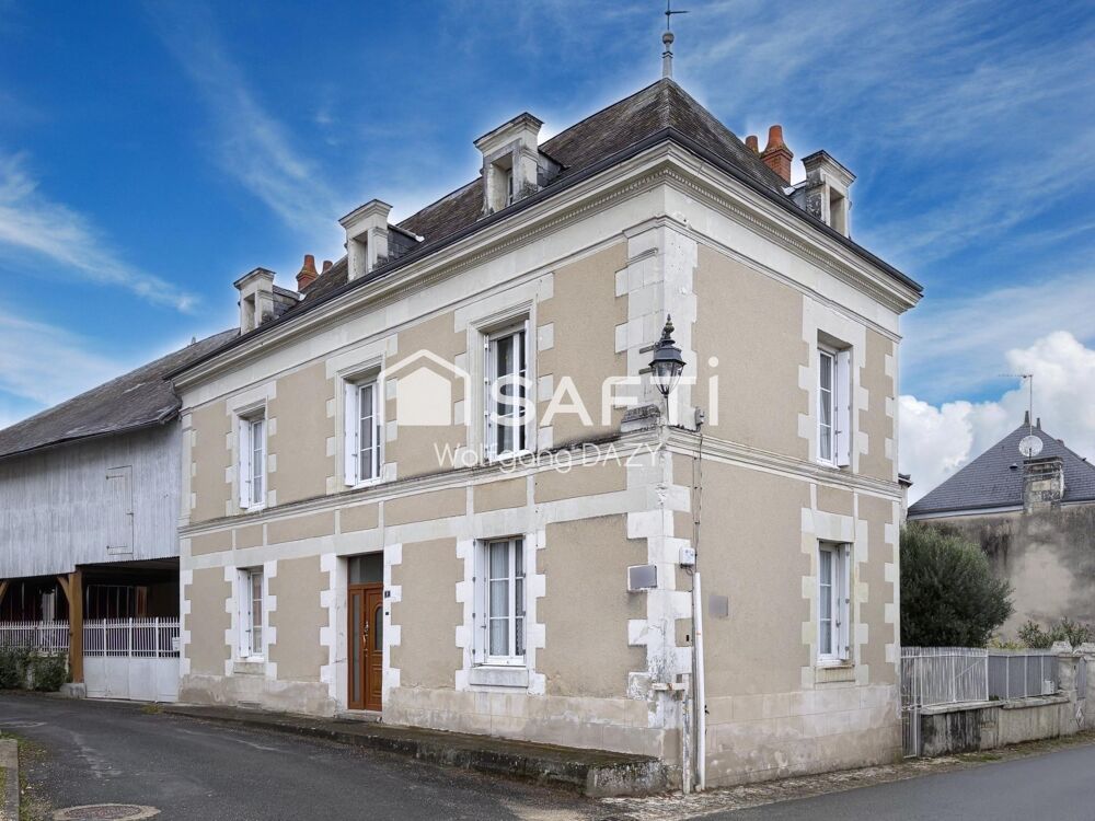 Maison de caractère avec un fort potentiel