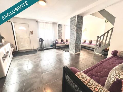   ROEULX – Maison de ville semi-individuelle avec garage, cour et 3 chambres ! Maison - 5 pièce(s) - 100 m²
