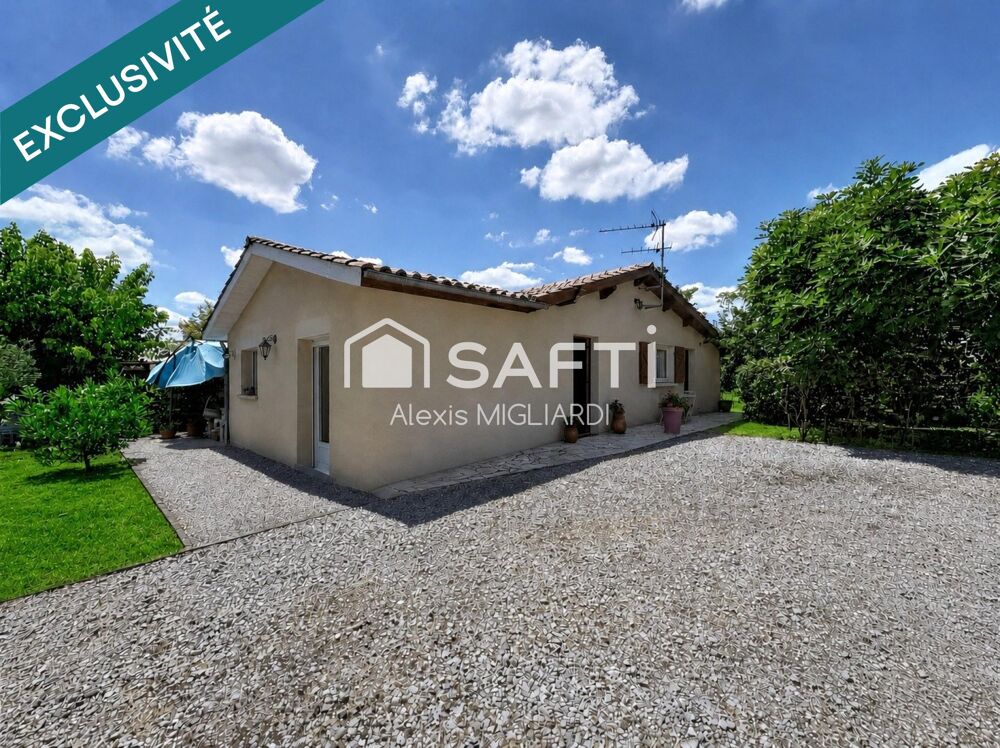 CASTELNAU-DE-MÉDOC  À DEUX PAS DES ÉCOLES ET DES COMMERCES  MAISON 3 CHAMBRES  TERRAIN 1 297 M²