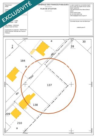  Terrain � vendre 894 m�