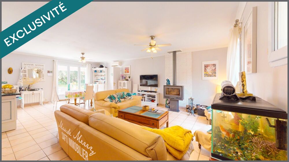 Vente Maison Villa plain-pied d'environ 120 m2 - 4 chambres et 2 salles d'eau - dépendance d'environ 28 m2 aménagée en un studio avec salle d Gareoult